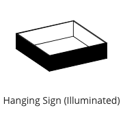 Hanging Sign (Illuminated)