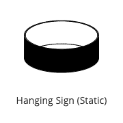 Hanging Sign (Static)